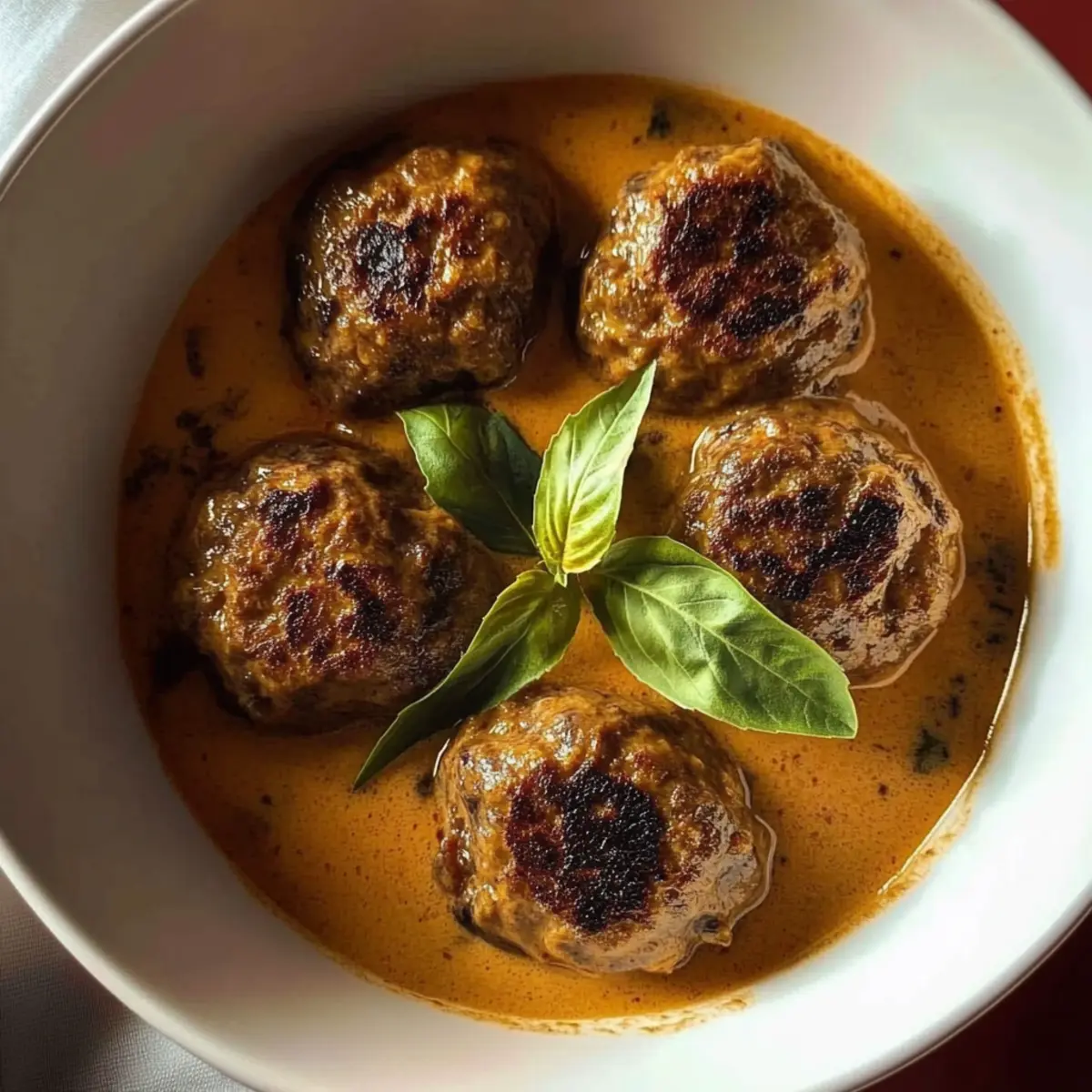 Creamy Marry Me Chicken Meatballs