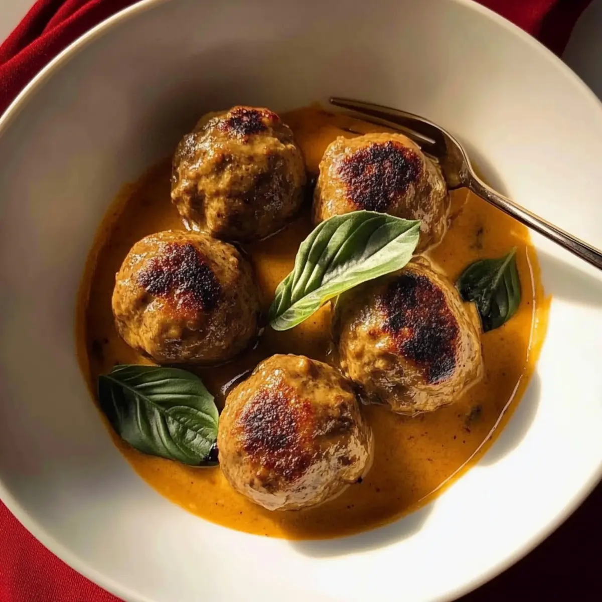 Creamy Marry Me Chicken Meatballs