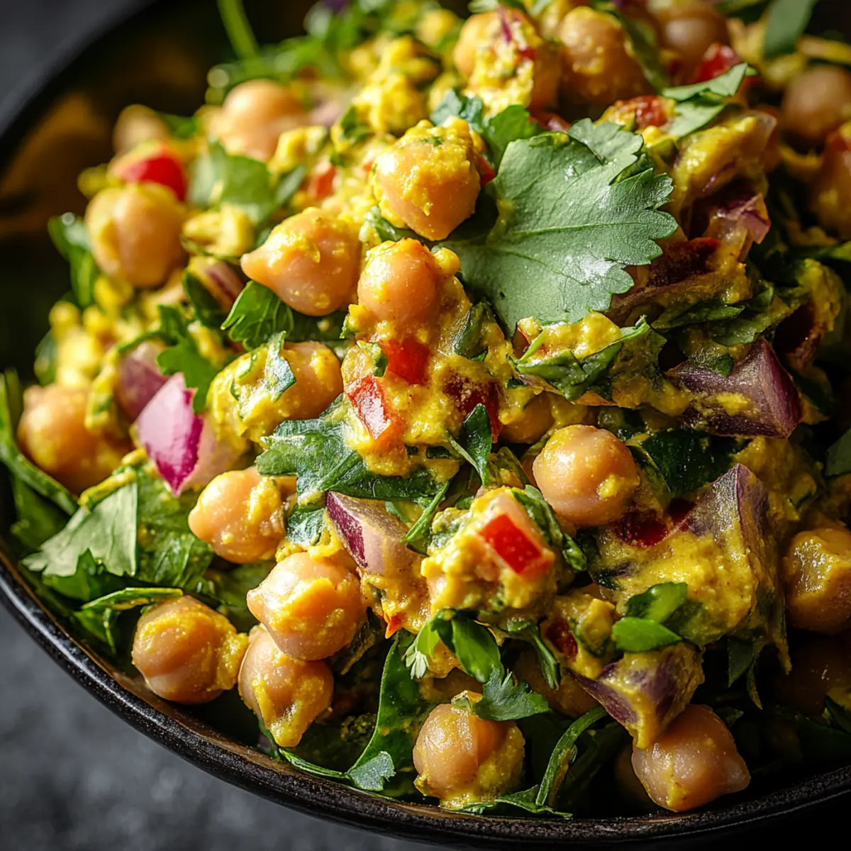 Curried Chickpea Salad