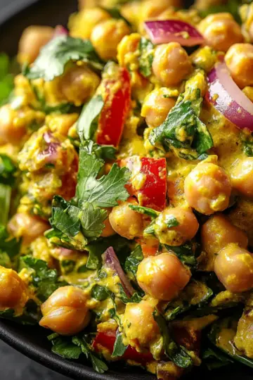 Curried Chickpea Salad