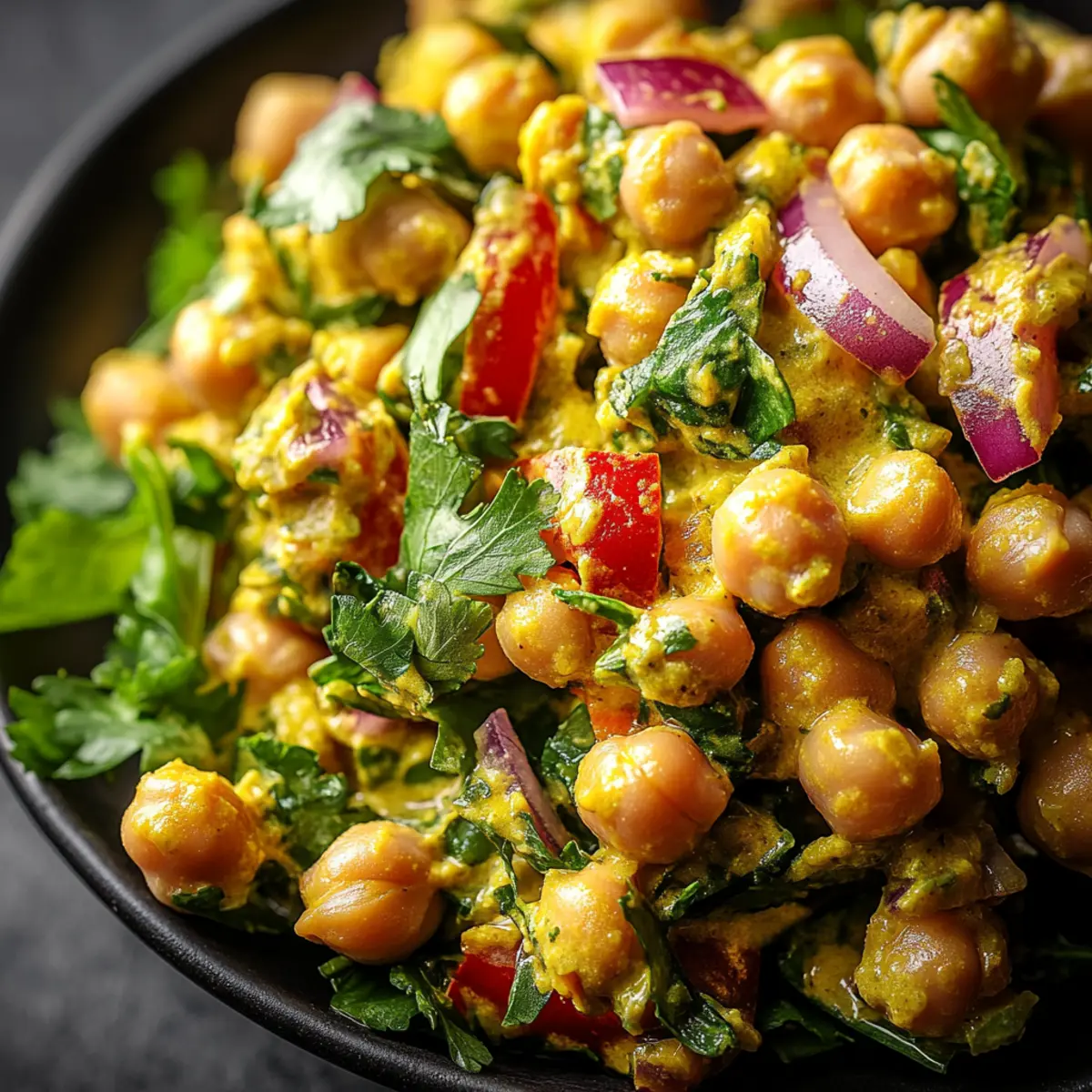 Curried Chickpea Salad