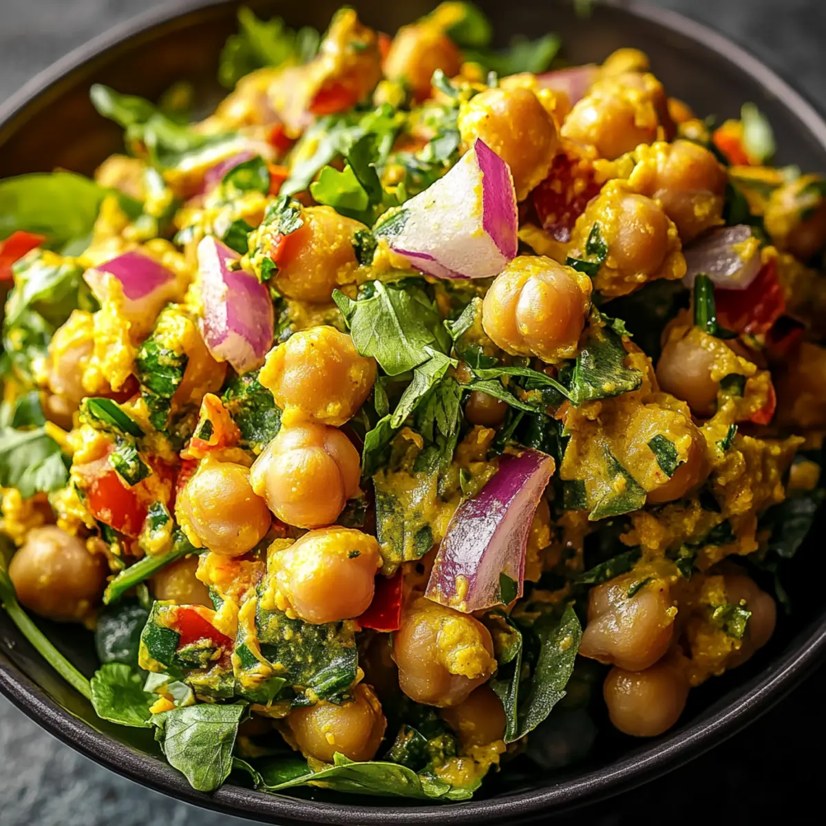 Curried Chickpea Salad
