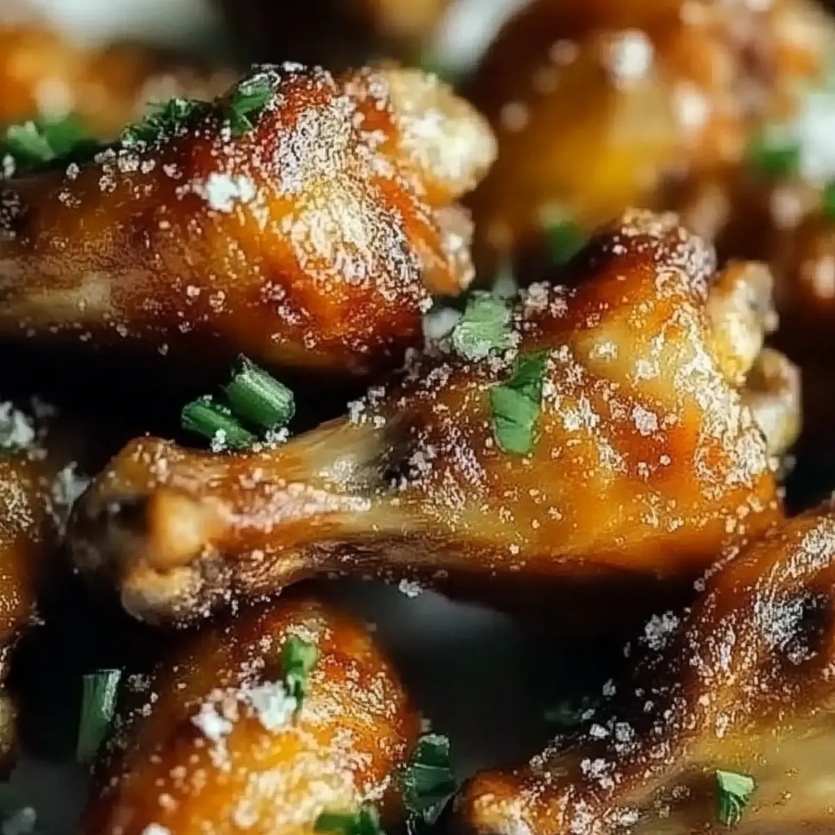 Garlic Parmesan Chicken Wings