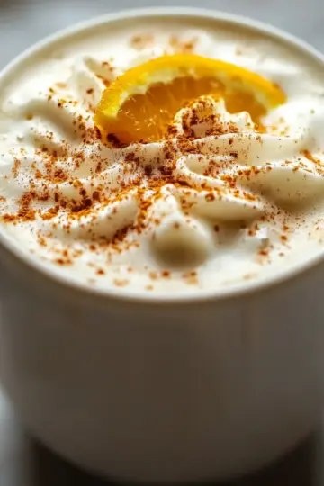 Ginger Orange Winter Latte