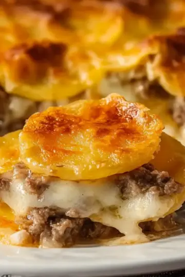 Hamburger Potato Casserole