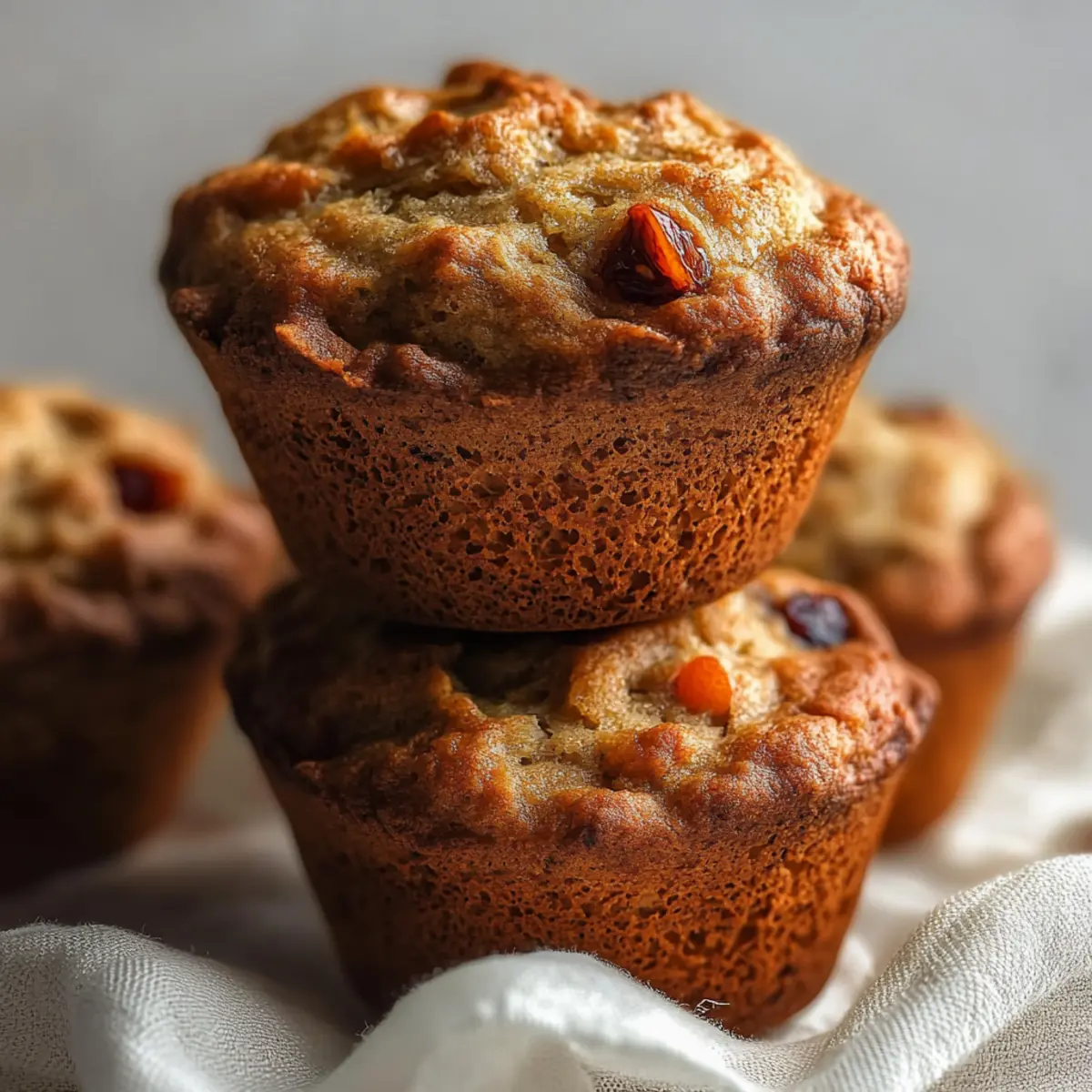 Healthy Morning Glory Muffins
