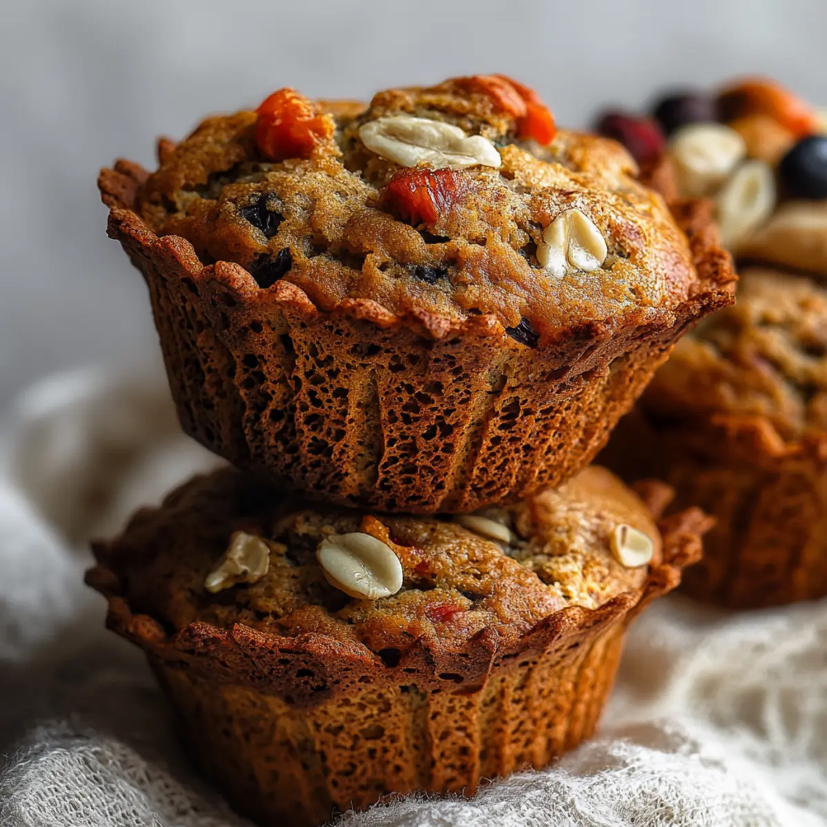 Healthy Morning Glory Muffins