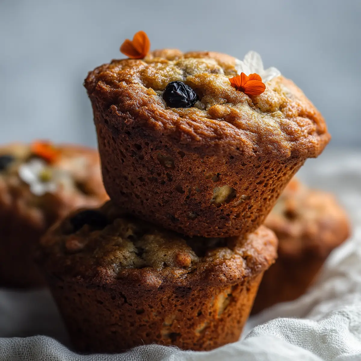 Healthy Morning Glory Muffins