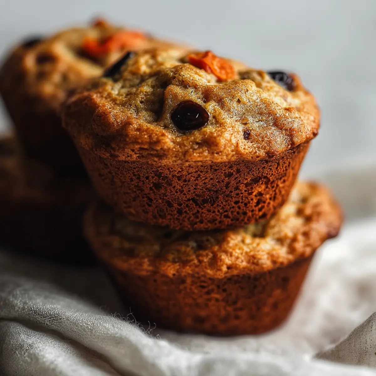 Healthy Morning Glory Muffins