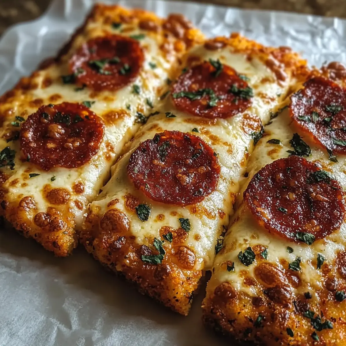 High-Protein Chicken Crust Pizza
