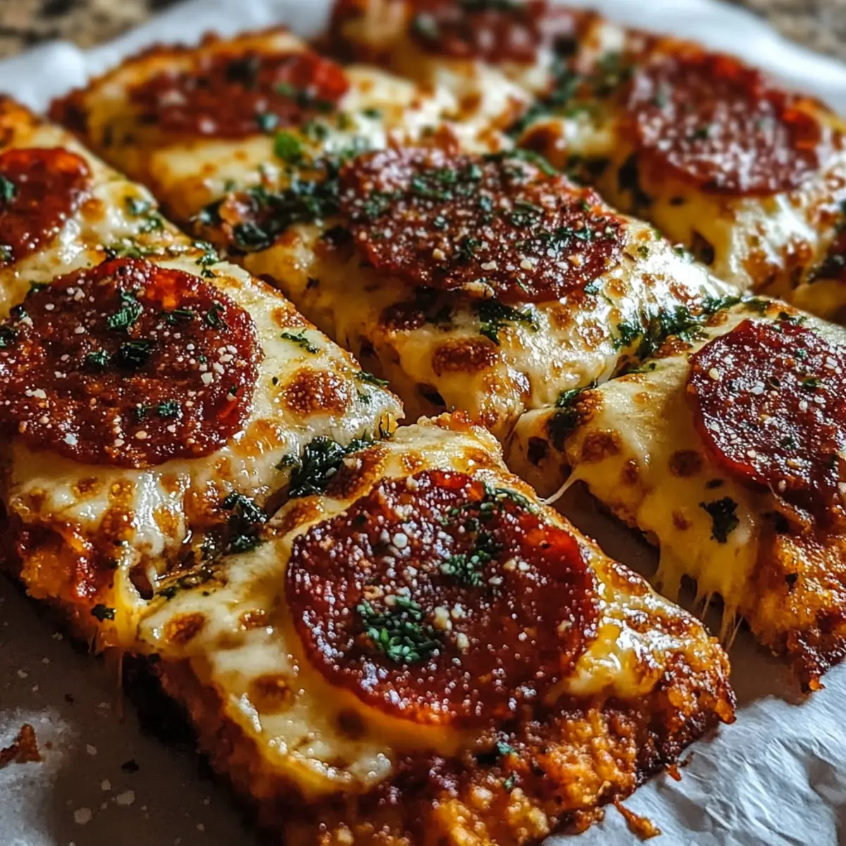 High-Protein Chicken Crust Pizza