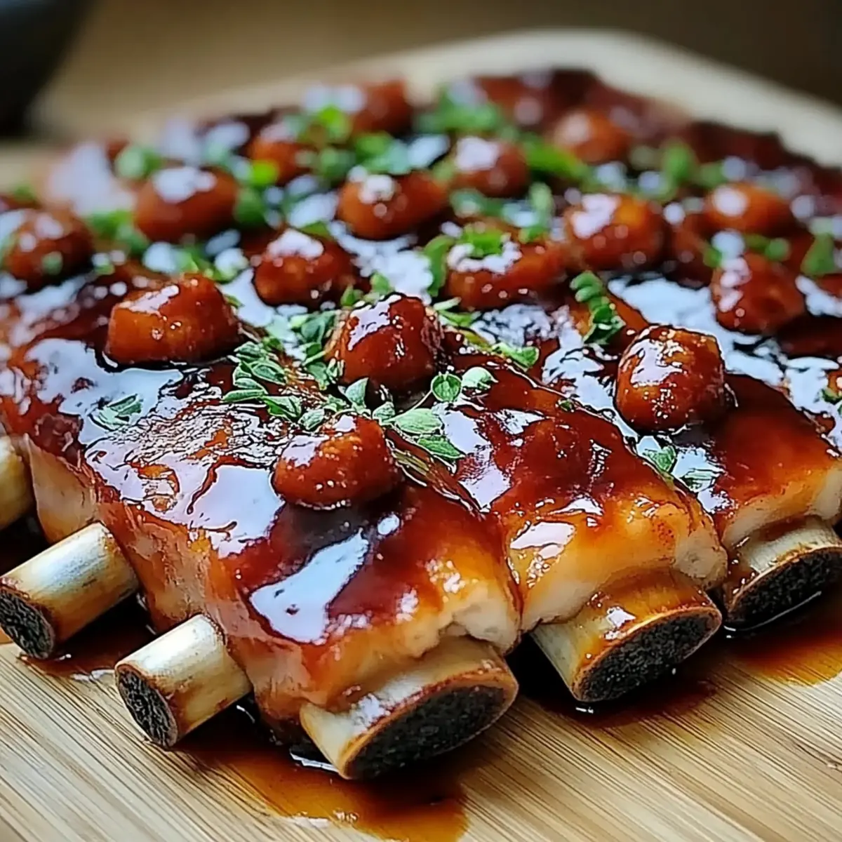 Honey Beer Braised Baby Back Ribs