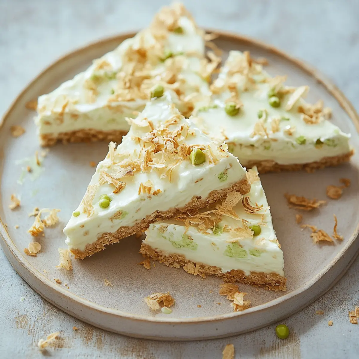 Key Lime Pie Yogurt Bark