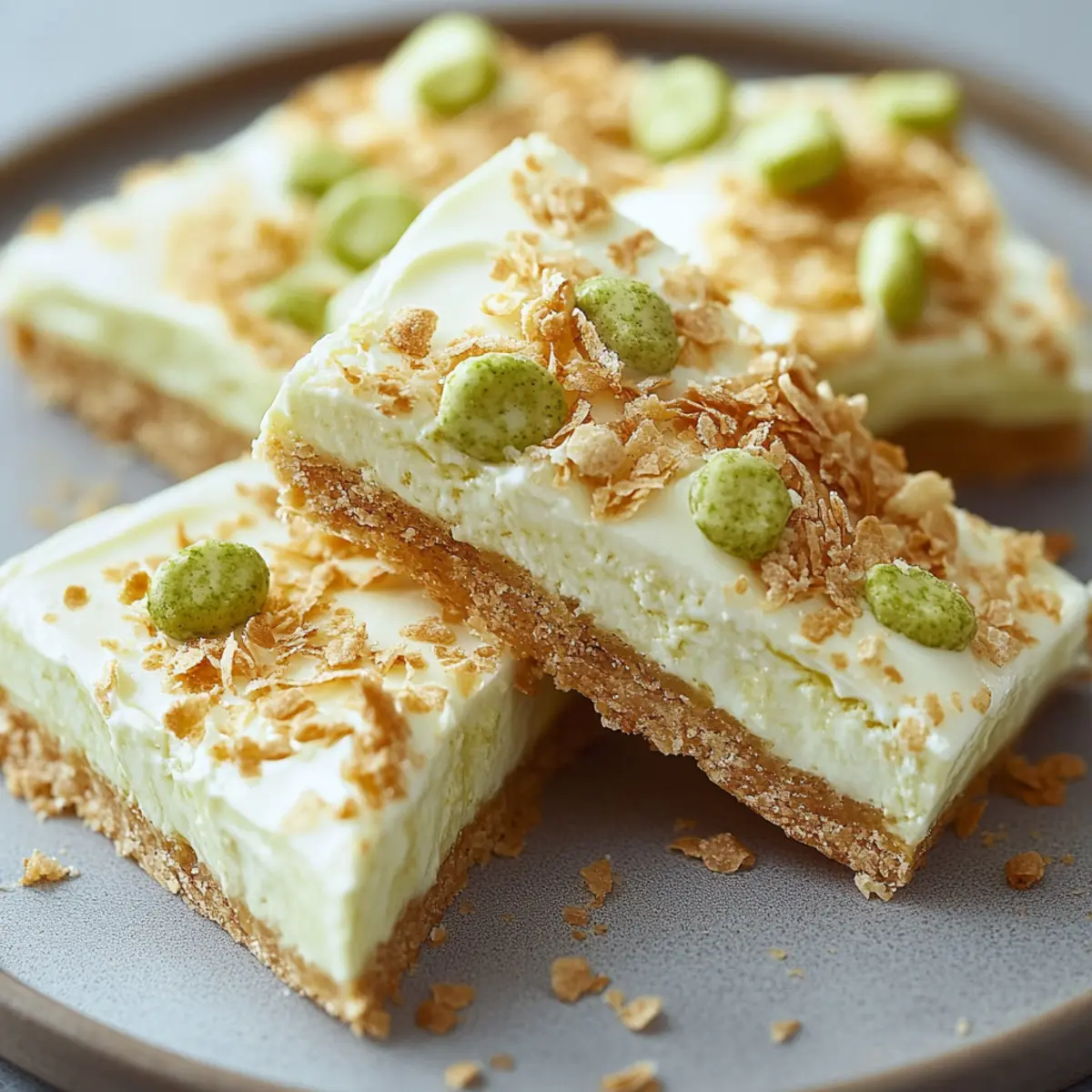 Key Lime Pie Yogurt Bark