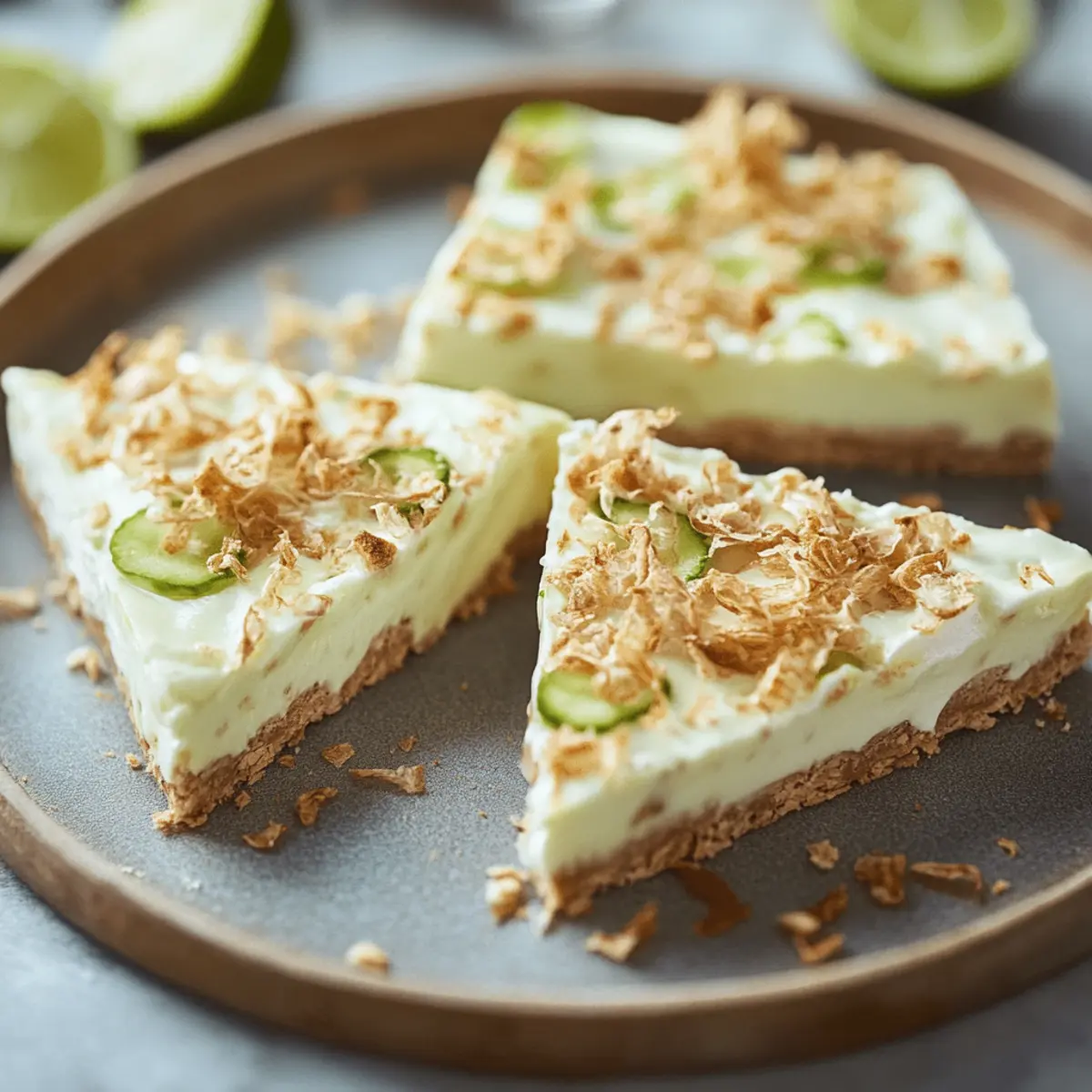 Key Lime Pie Yogurt Bark