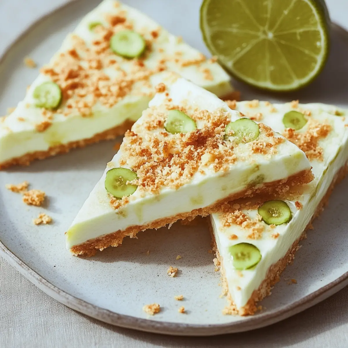 Key Lime Pie Yogurt Bark