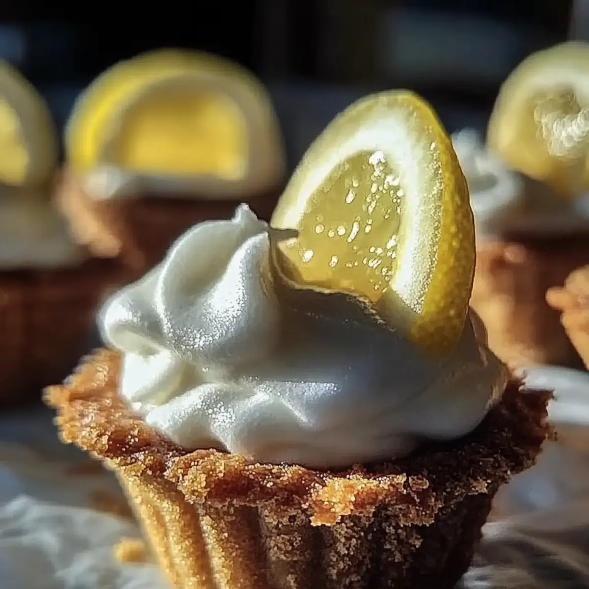 Lemon Cream Pie Cookie Cups