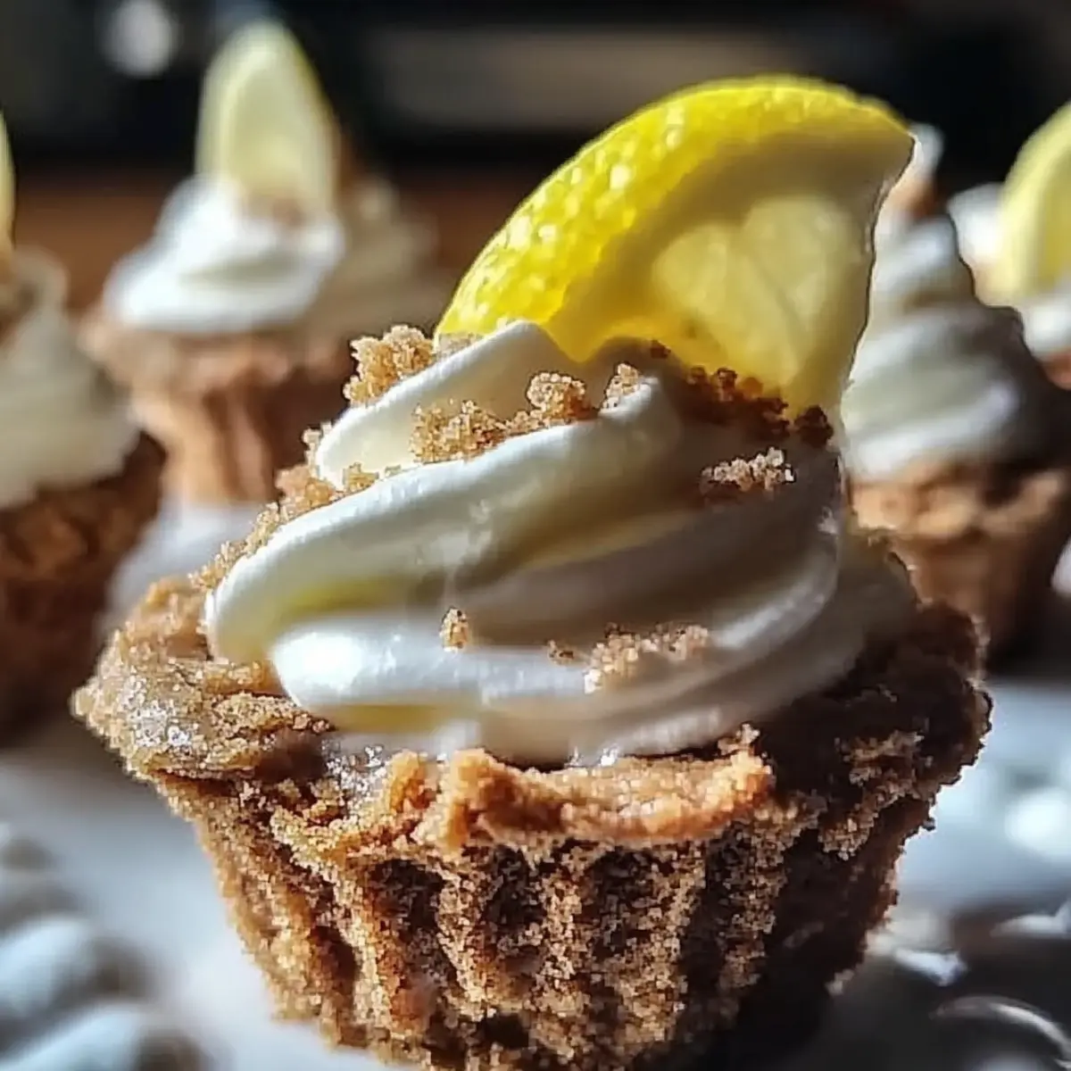 Lemon Cream Pie Cookie Cups