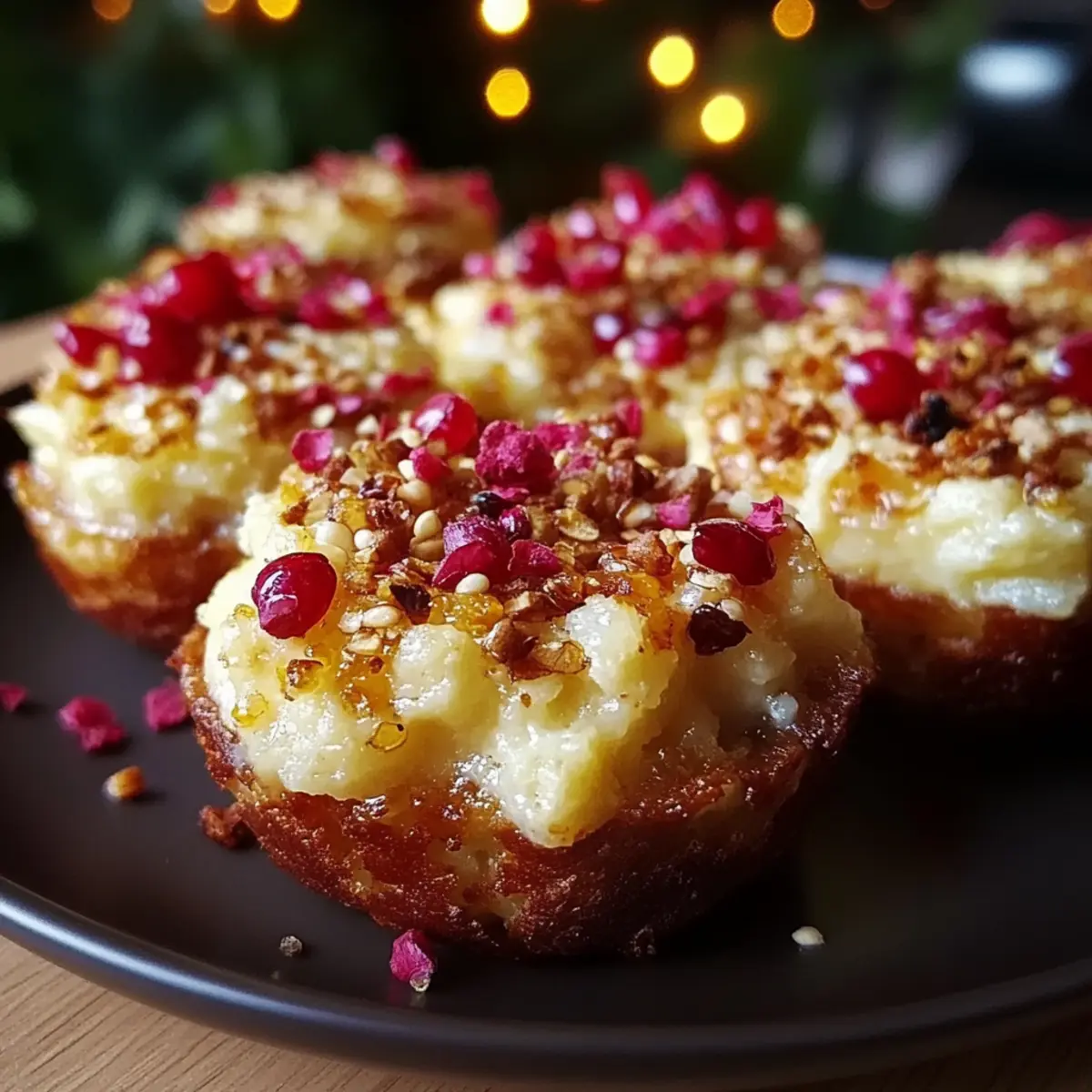 Muffin Pan White Christmas Crackles