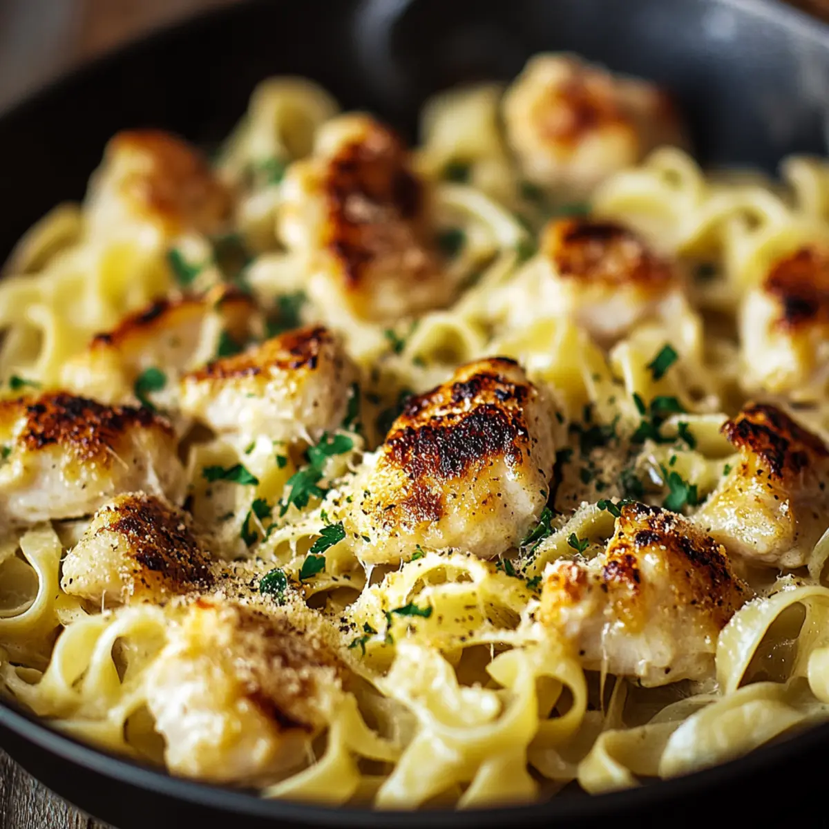 One-Pan Chicken with Buttered Noodles