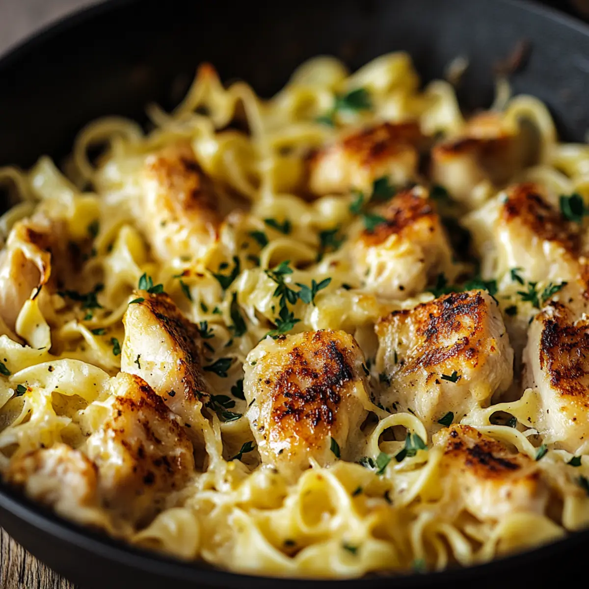 One-Pan Chicken with Buttered Noodles