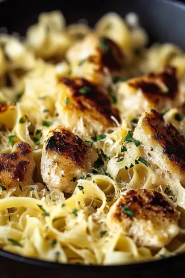 One-Pan Chicken with Buttered Noodles