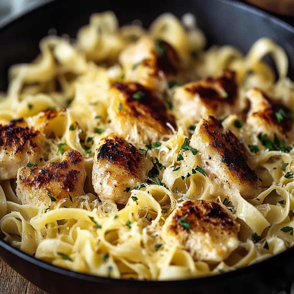 One-Pan Chicken with Buttered Noodles