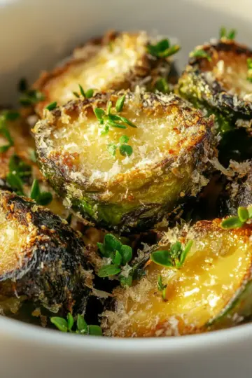 Parmesan Roasted Brussels Sprouts