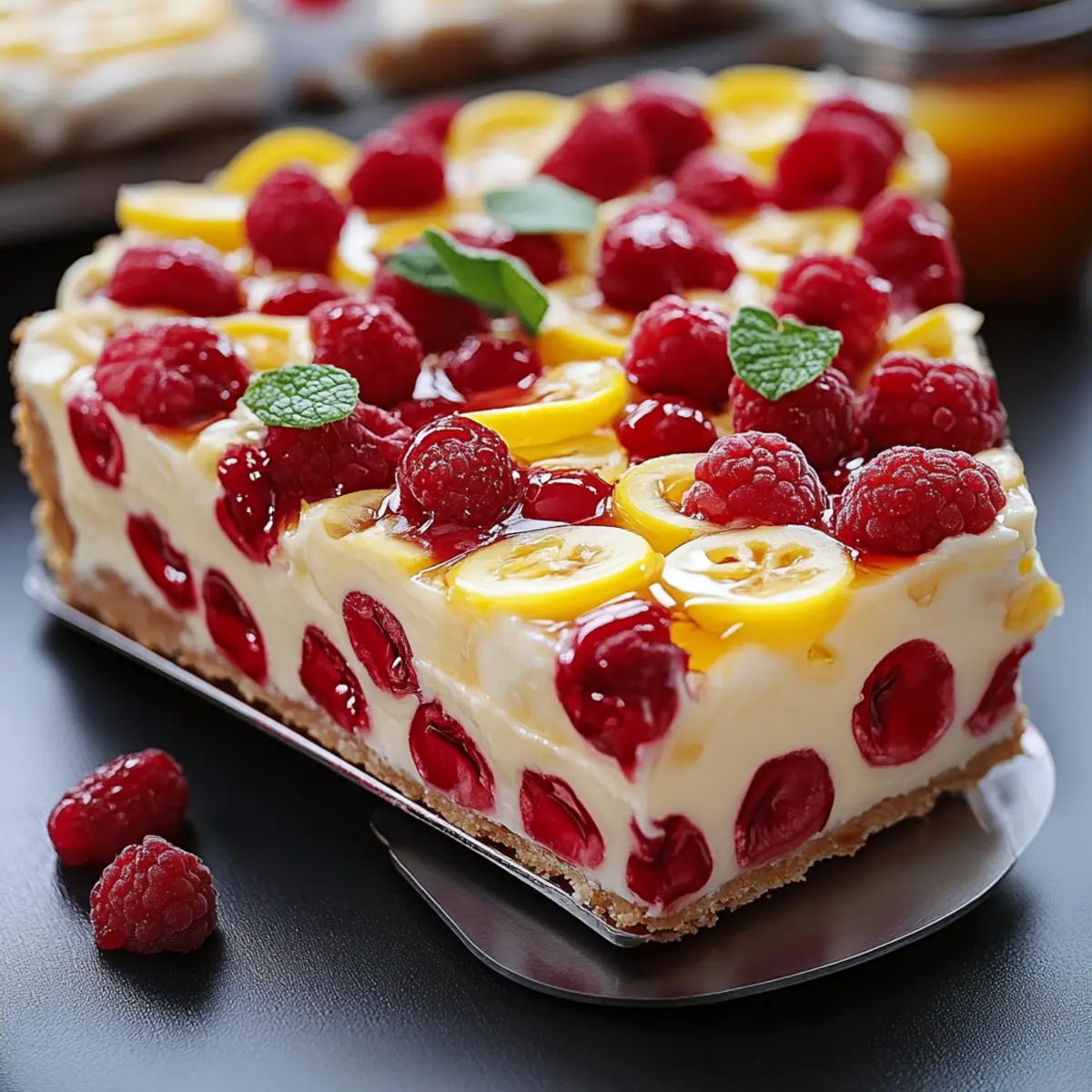 Raspberry Lemon Cheesecake