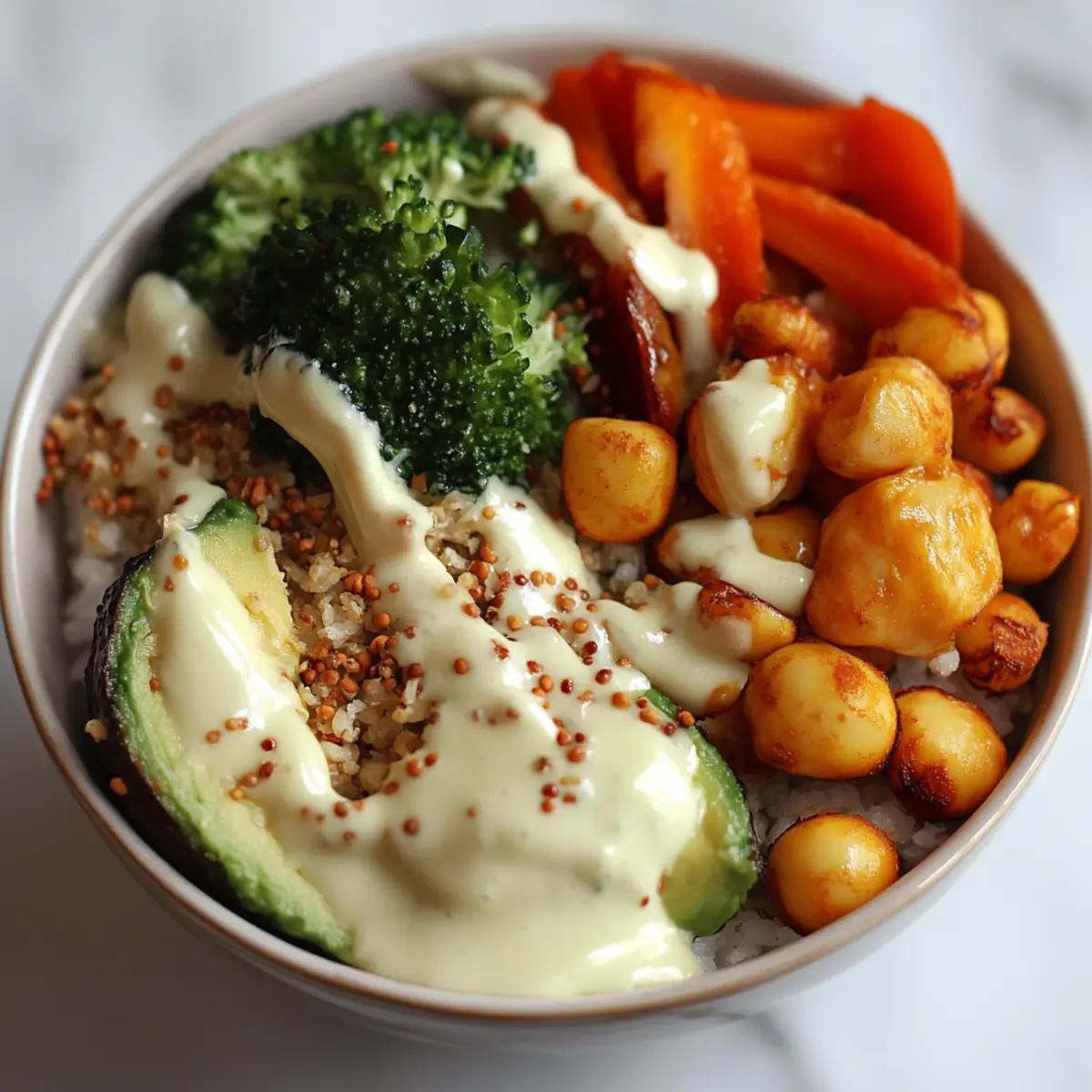 Roasted Veggie Buddha Bowl