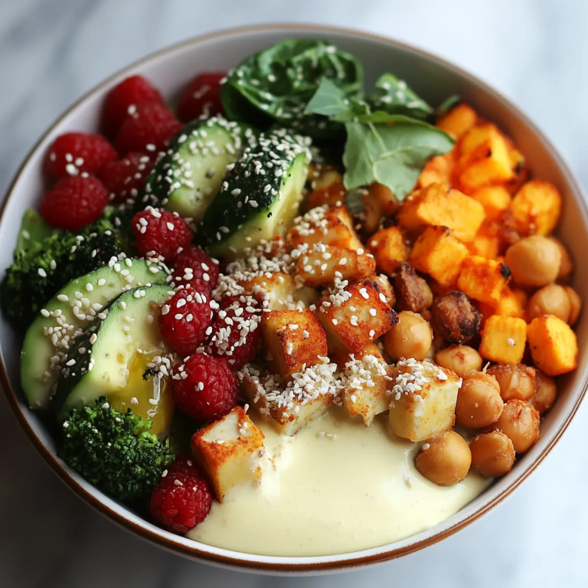 Roasted Veggie Buddha Bowl
