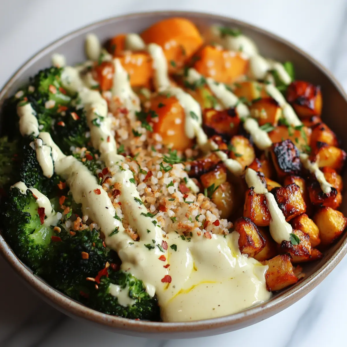 Roasted Veggie Buddha Bowl