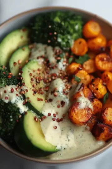 Roasted Veggie Buddha Bowl