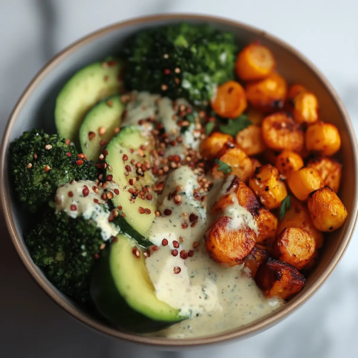 Roasted Veggie Buddha Bowl