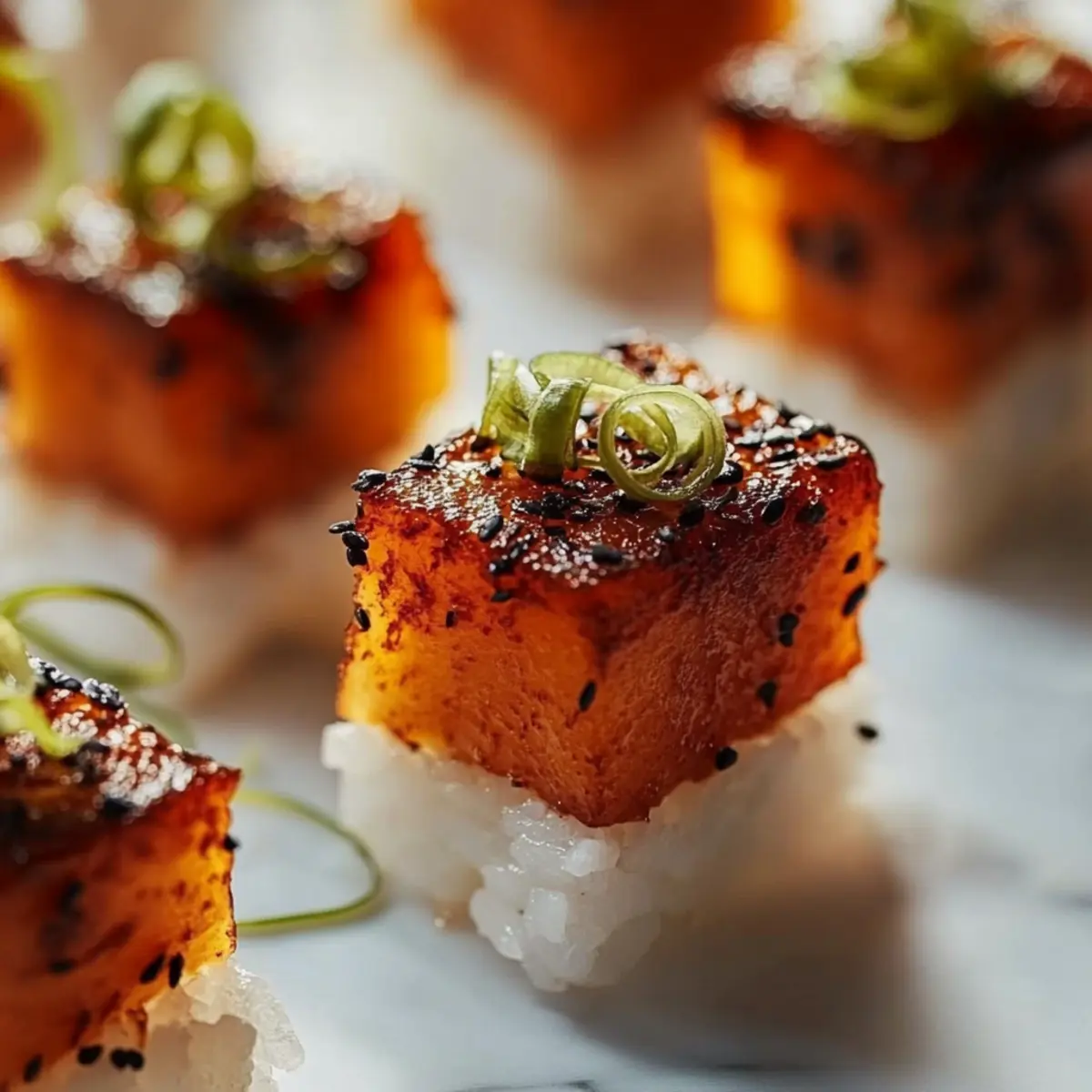 Salmon Sushi Bake Cups
