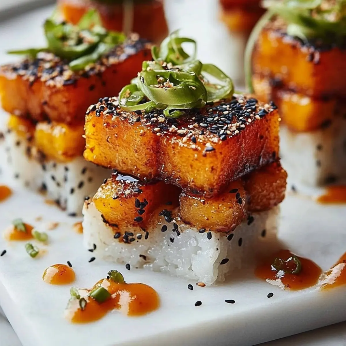 Salmon Sushi Bake Cups