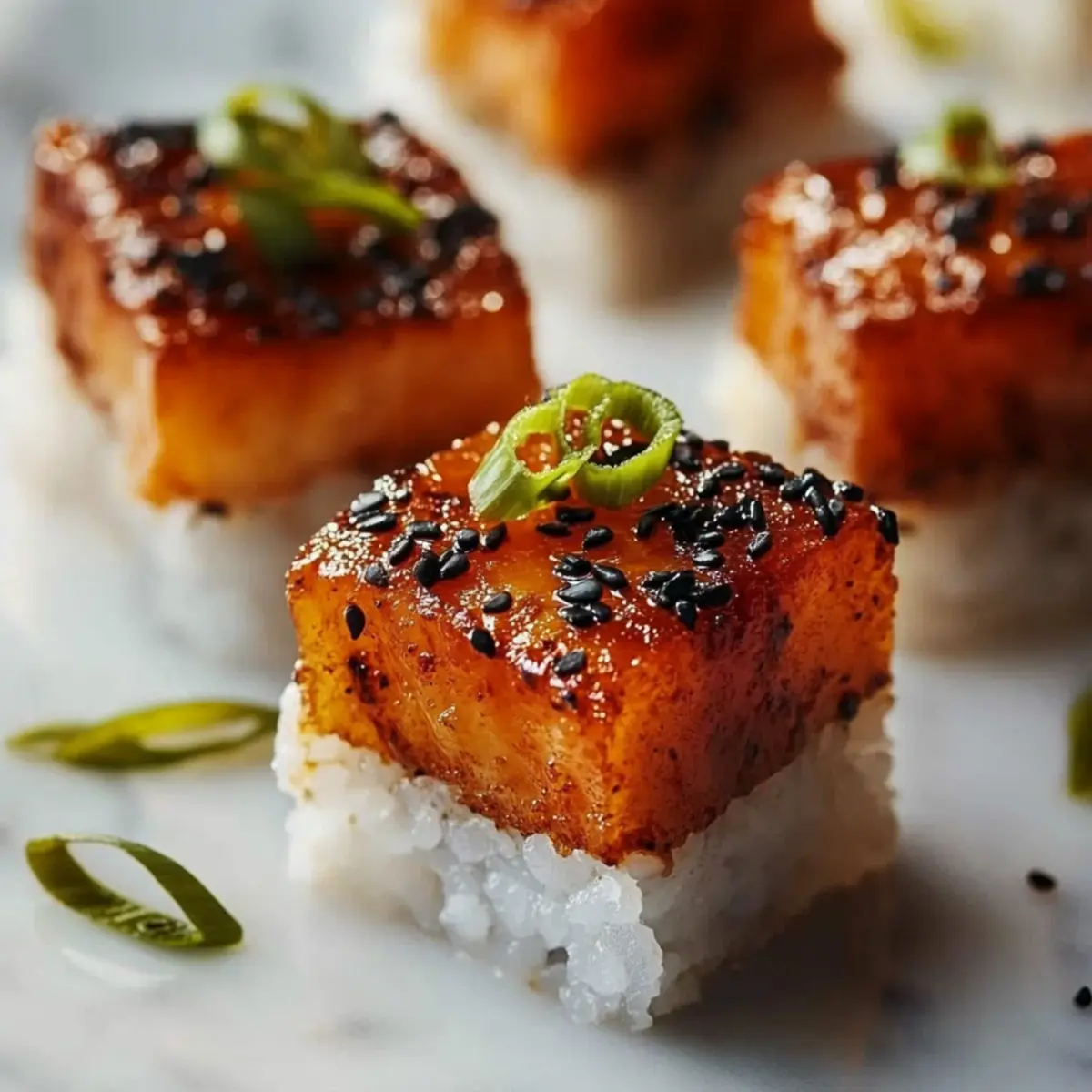 Salmon Sushi Bake Cups