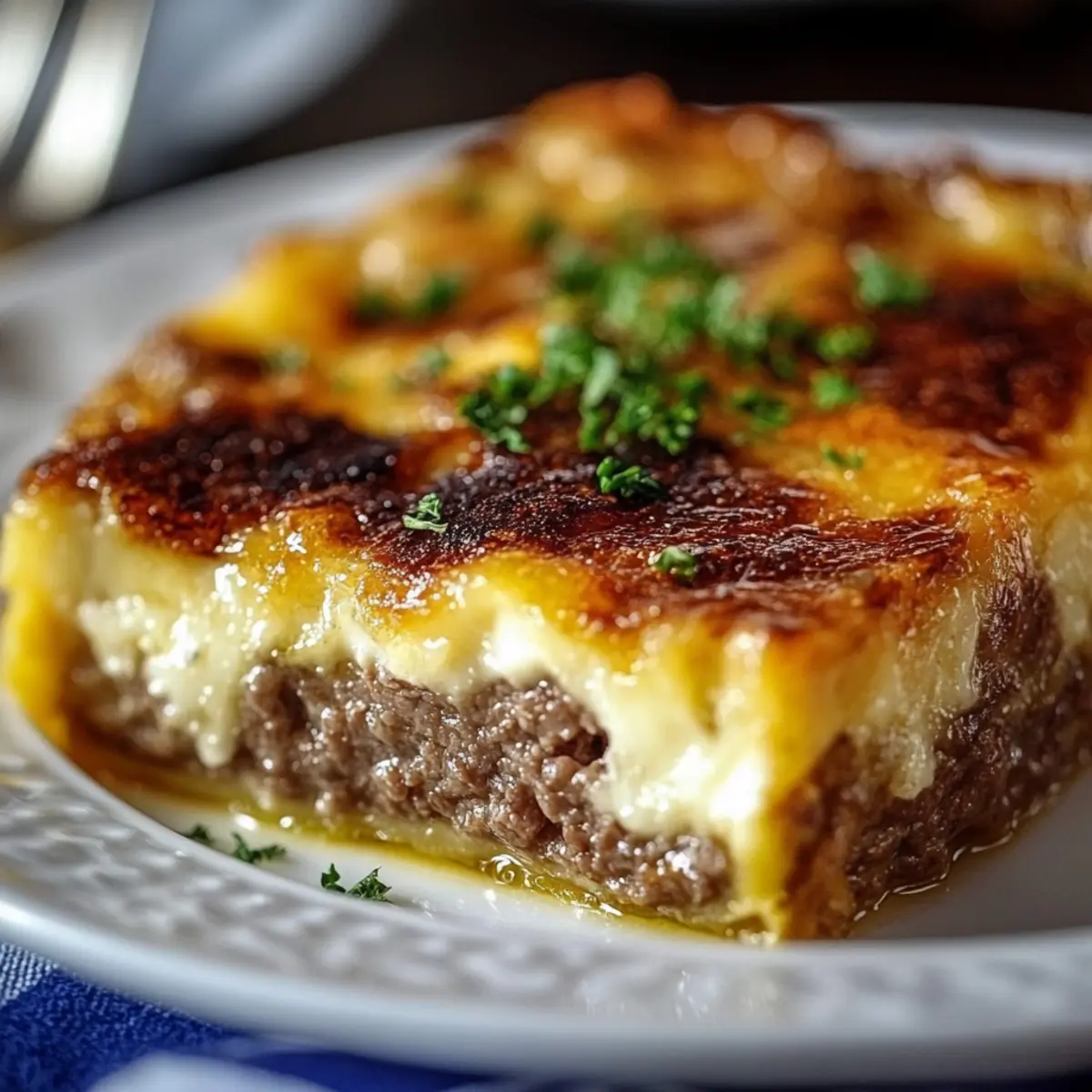 Sausage Egg and Cream Cheese Hashbrown Casserole
