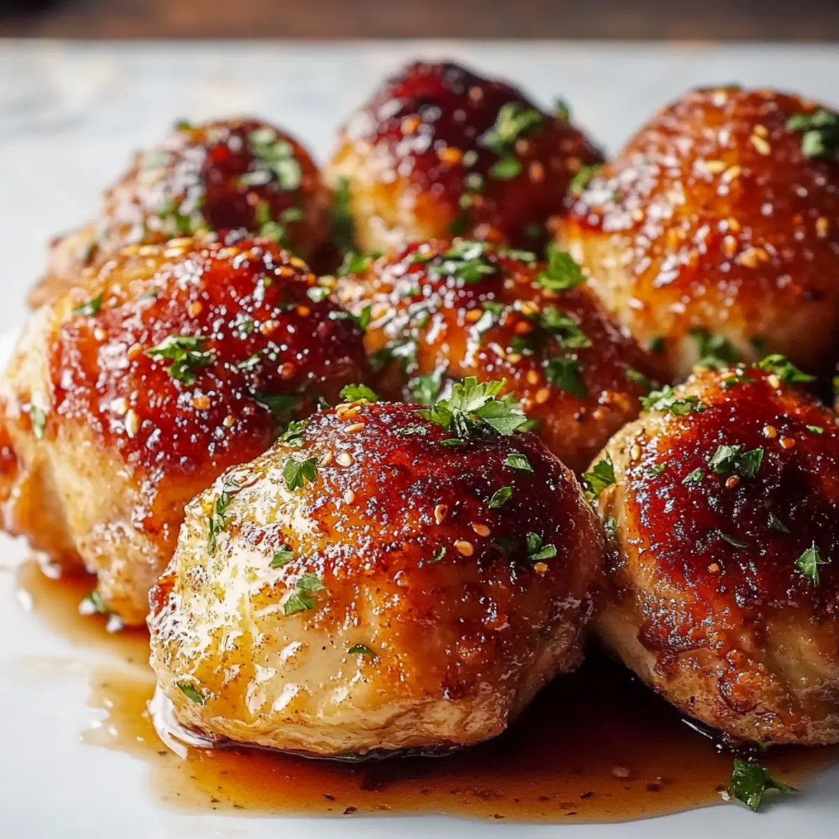 Sheet Pan Maple Glazed Chicken Thighs