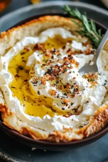 Spicy Ricotta Dip Hot Honey