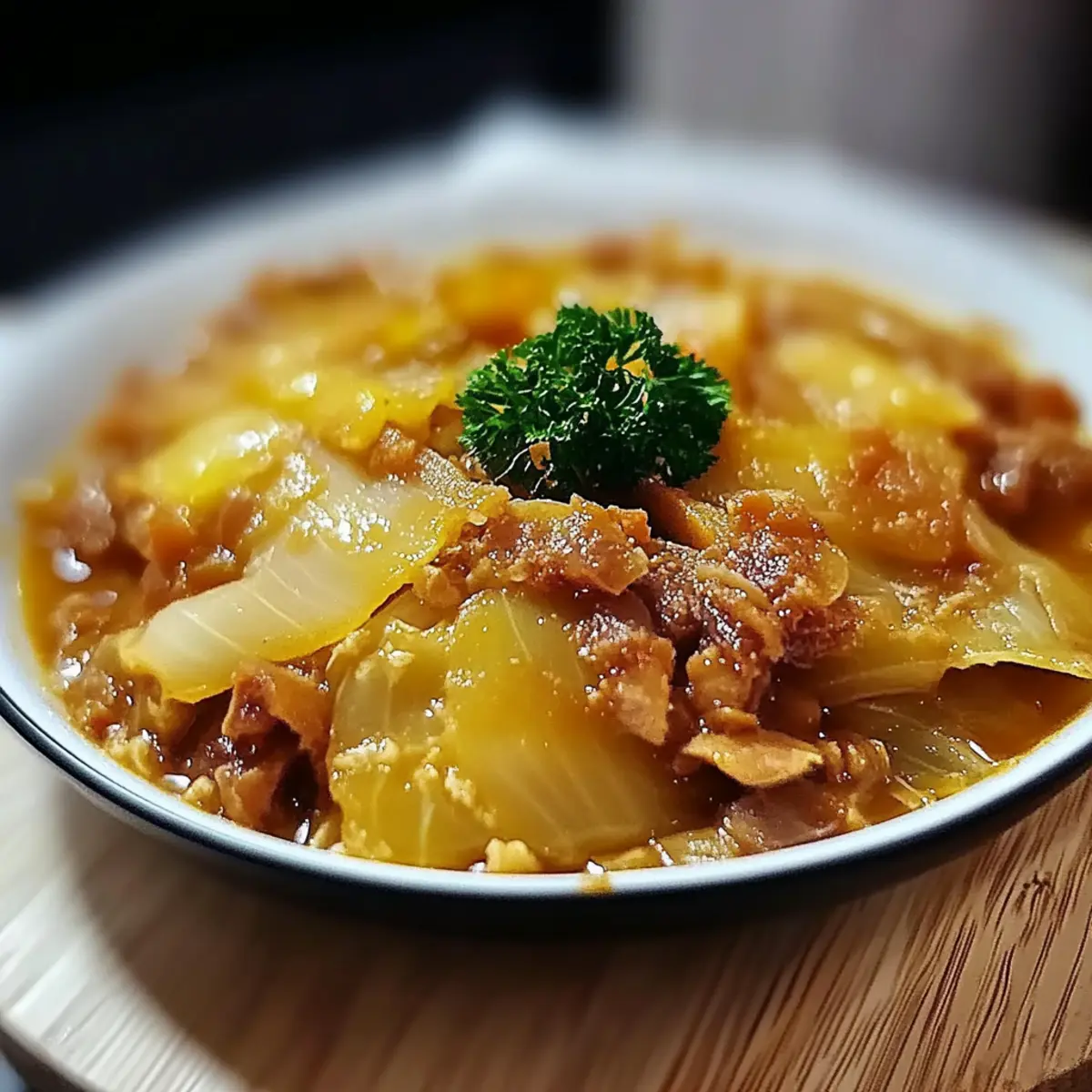 Taiwanese Braised Cabbage