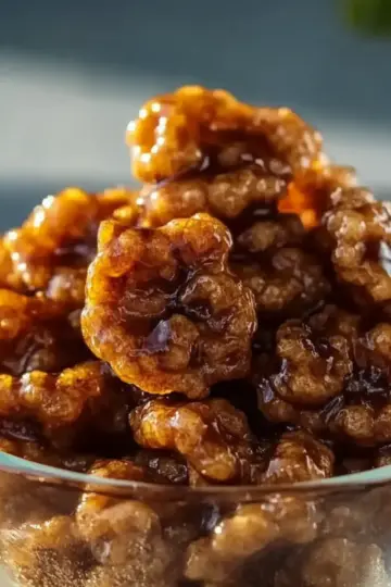 Toffee Candied Walnuts