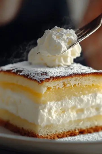 Vanilla Custard Cream Squares