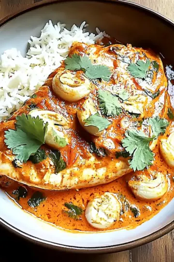 Butter Salmon Curry