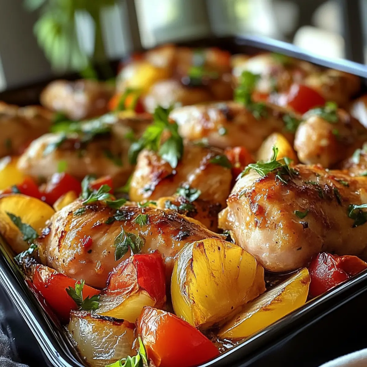 Hawaiian Chicken Sheet Pan Dinner