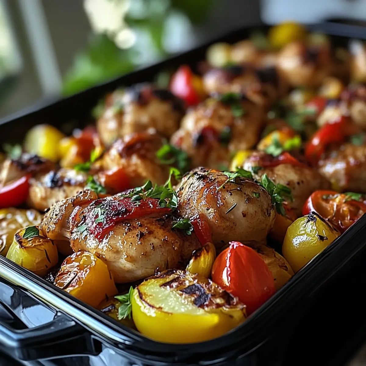 Hawaiian Chicken Sheet Pan Dinner