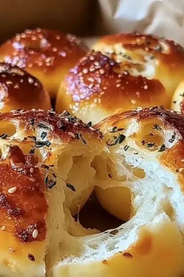 High Protein Bagel Bites