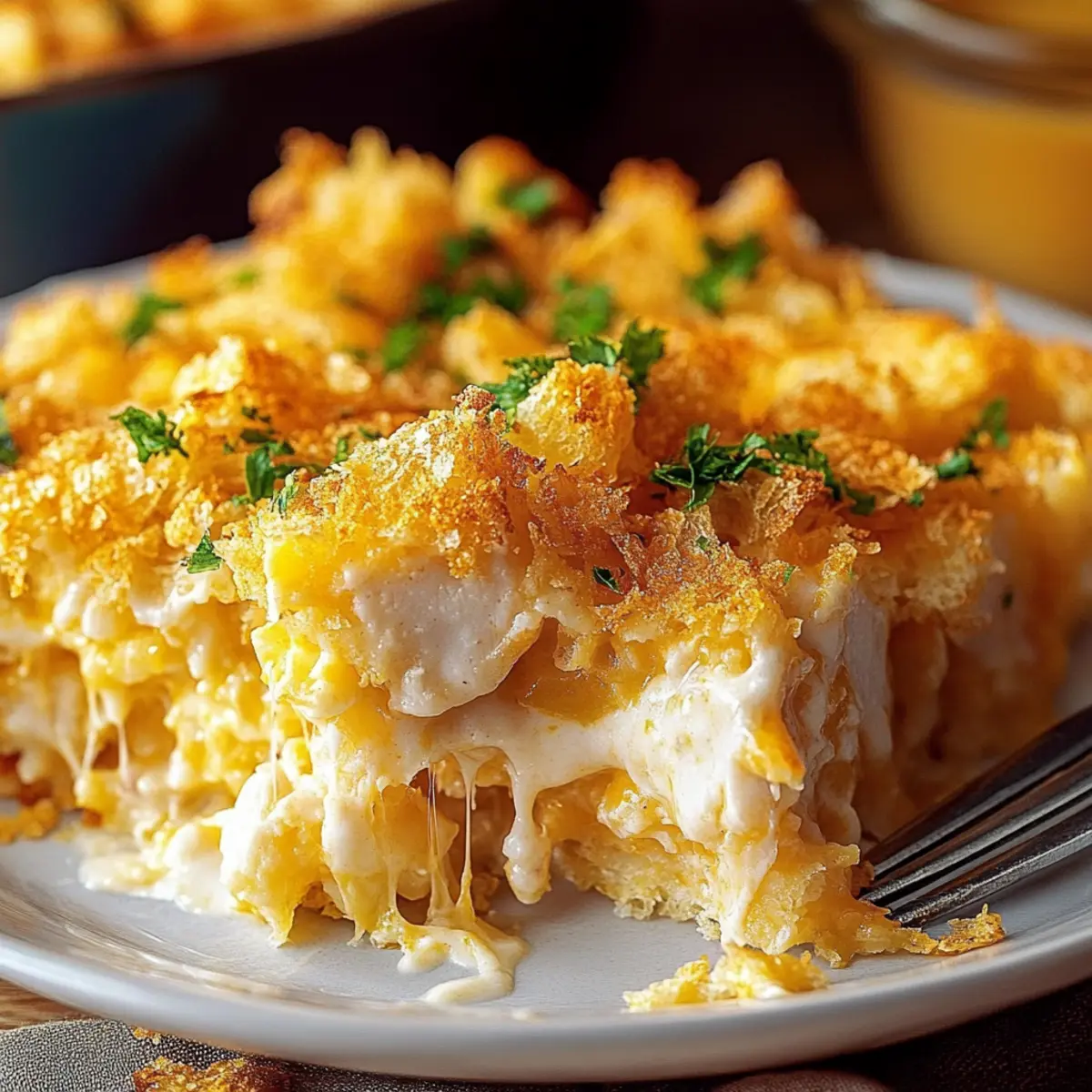 Ritz Cracker Chicken Casserole