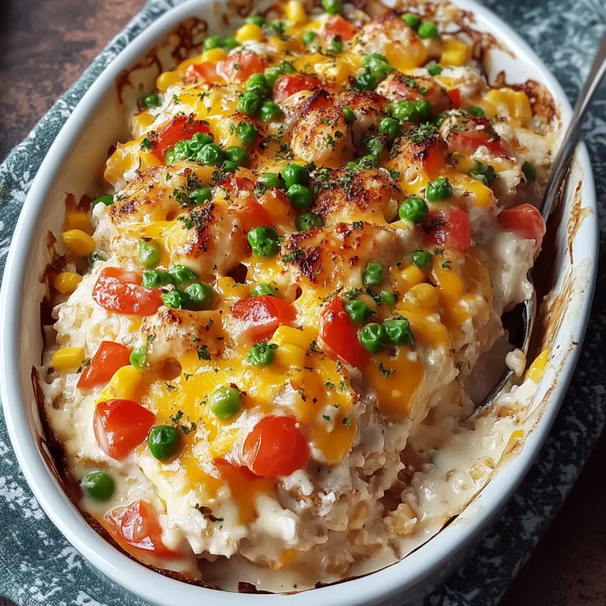 Creamy Chicken and Rice Casserole