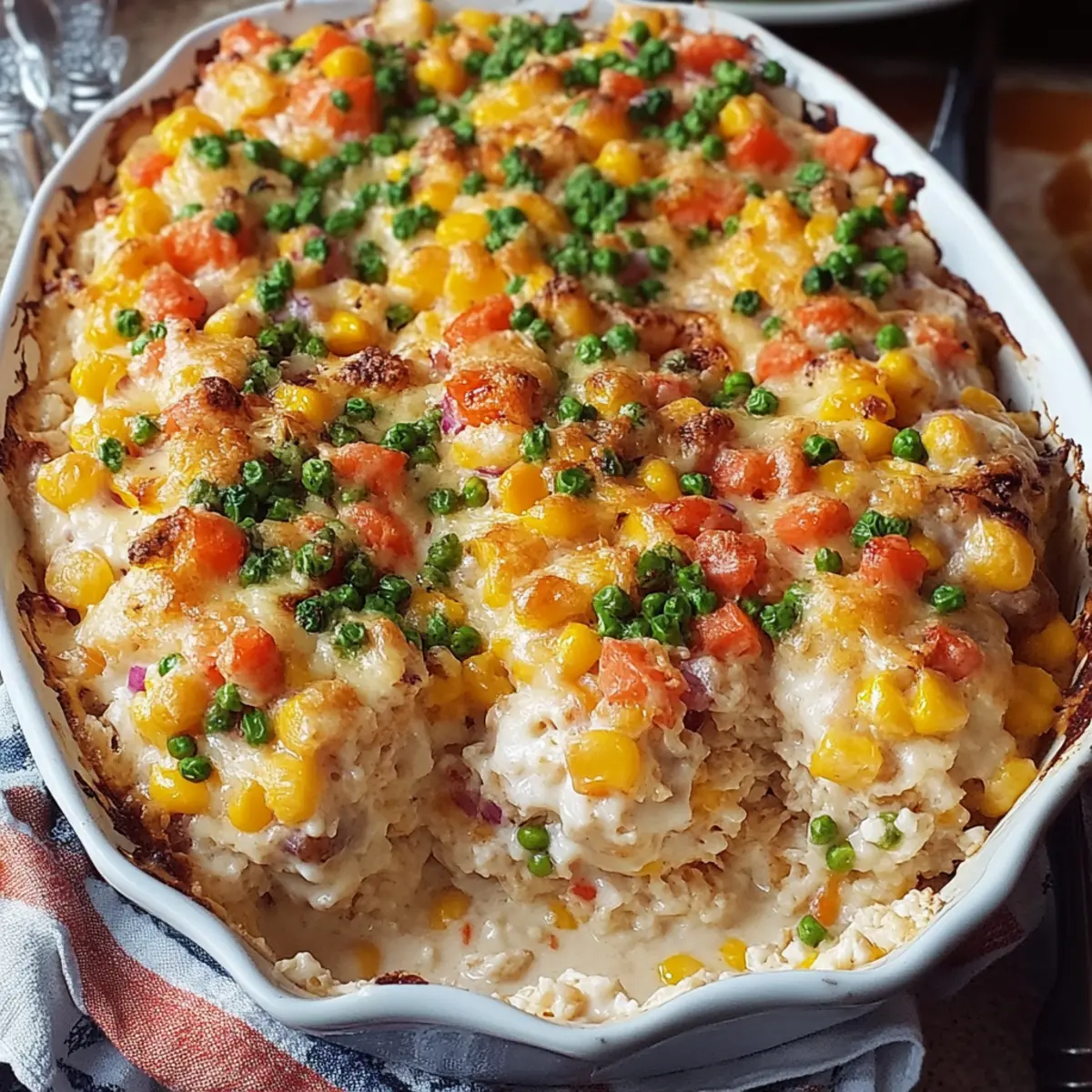 Creamy Chicken and Rice Casserole